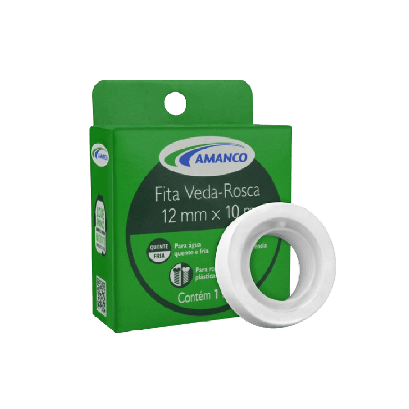 Fita Veda Rosca 18mm x 10m Amanco 99315