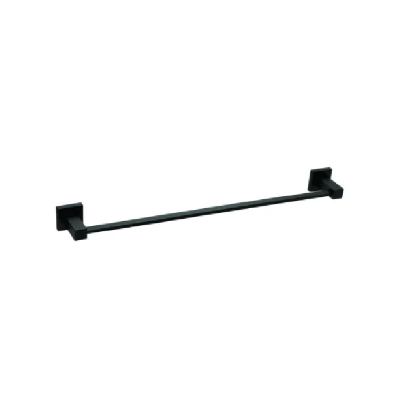 Toalheiro Linear 2030 C 34 Preto Matte Meber