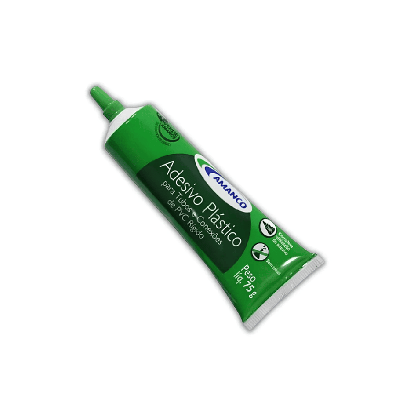 Adesivo Plástico 75g Bisnaga Amanco 98004