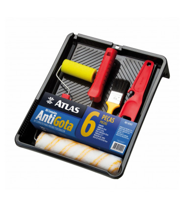 Kit Atlas 6pçs Rolo antigota At1017