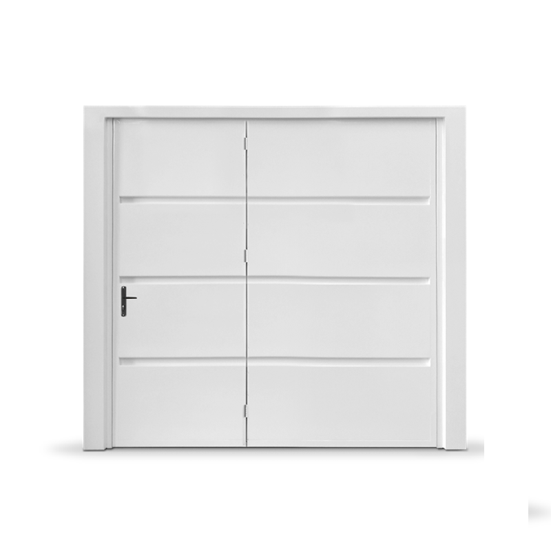 Portão Chapa Negativa Galvenizado Branco C/porta 240x220 Maxiaço