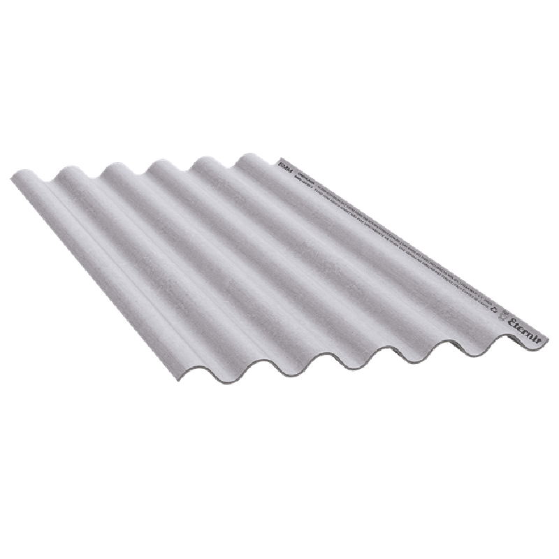Telha Eternit Fibrocimento 5mm 244x110cm