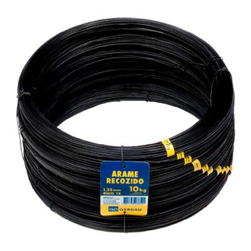 Arame Recozido 12 (2,77mm) Gerdau Rolo 1kg