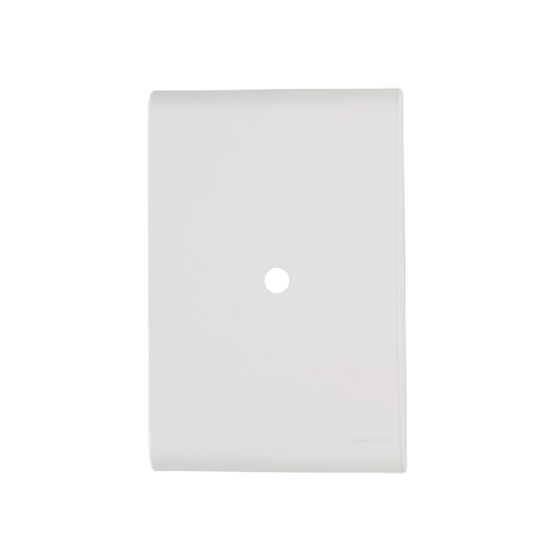 Placa com 1 Furo 9,5mm 4x2 Tramontina Liz Branca
