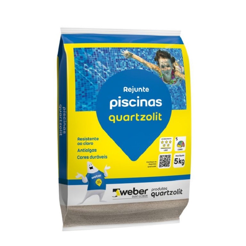 Rejunte Piscinas Branco Quartzolit 5kg