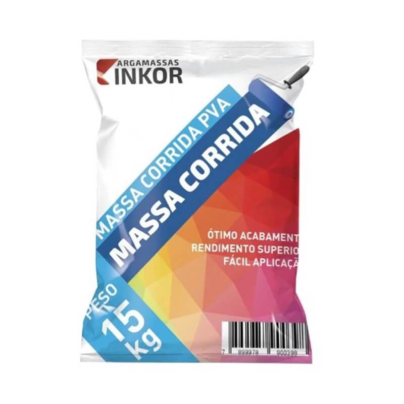 Massa Corrida PVA 15kg Inkor