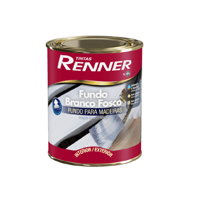 Fundo Branco Fosco 900ml - Renner