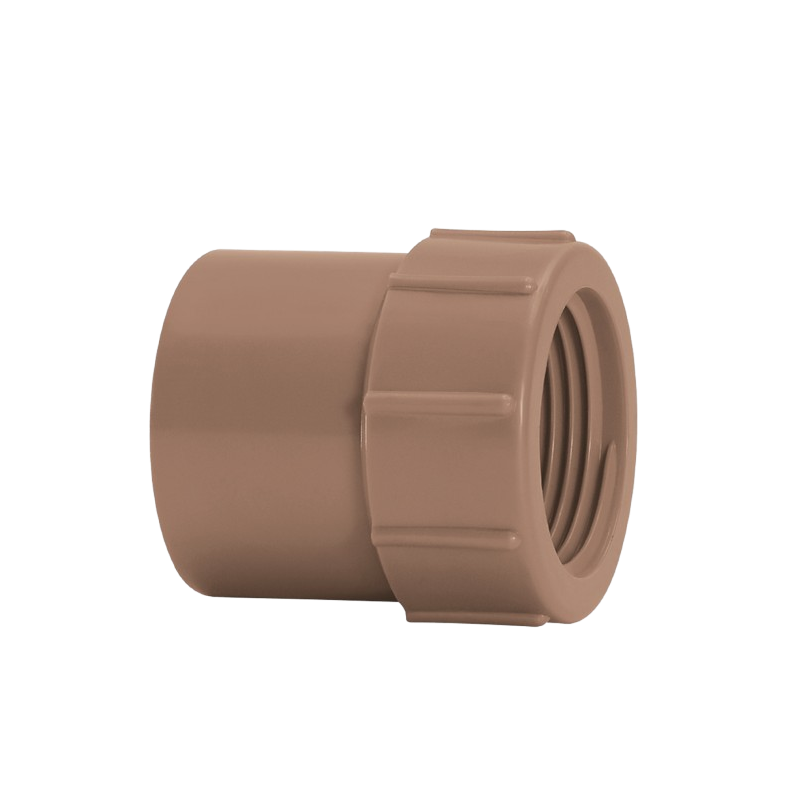 Luva Solda x Rosca 50mmx1.1/2'' Marrom Amanco 11956