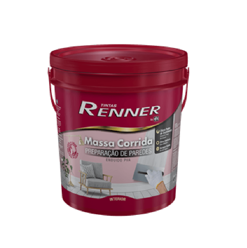 Massa Corrida Premium 25kg - Renner