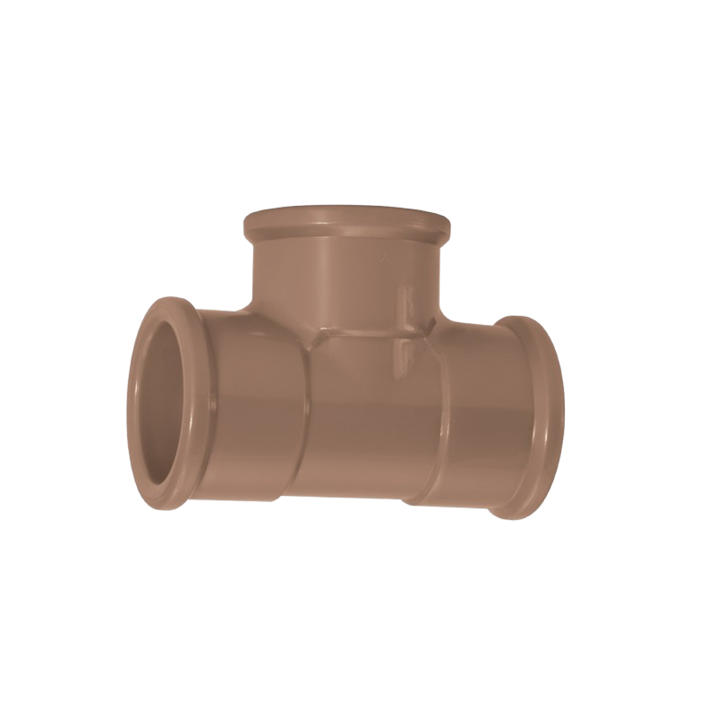 Tê Marrom 20mm Soldável Amanco 11834