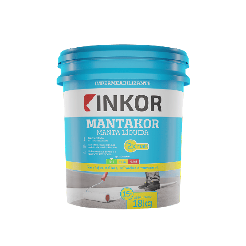 Manta Líquida Branca Mantakor 18kg Inkor