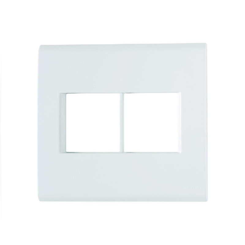 Placa 4 Postos 4x4 Tramontina Liz Branca