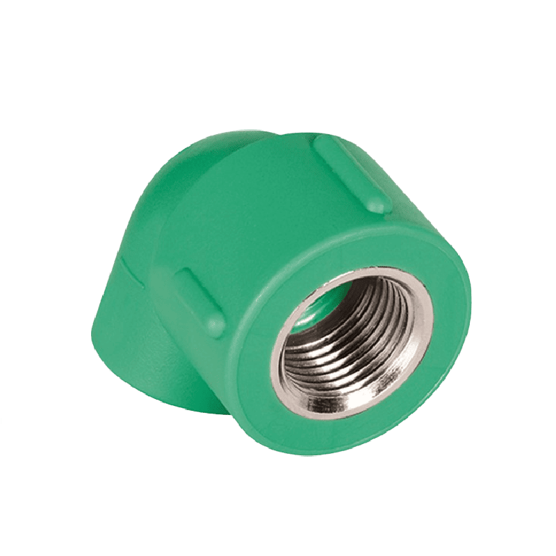 Joelho 90° 25mmx3/4'' de Transição Fêmea PPR Verde Amanco 14234