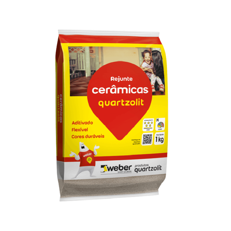 Rejunte Flexível Quartzolit 1kg