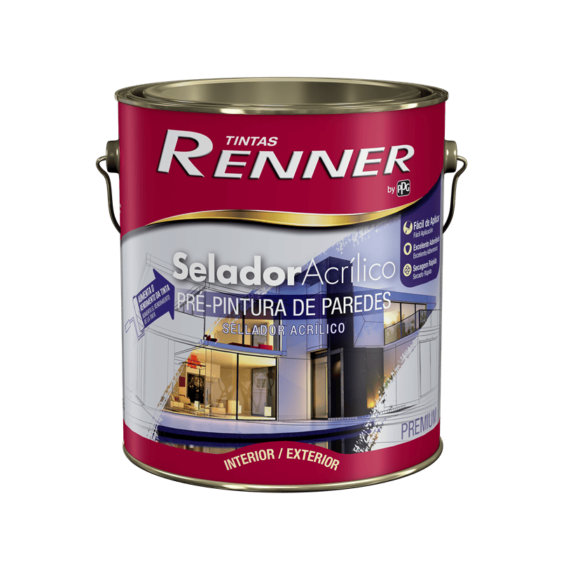 Selador Acrílico Premium 3,6L - Renner