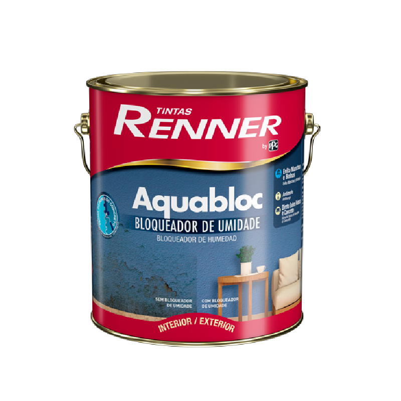 Aquabloc Bloqueador de Umidade  3,6L - Renner