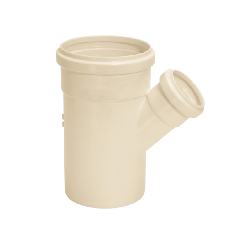 Junção Simples 75x50mm com Redução para Esgoto Amanco 11705