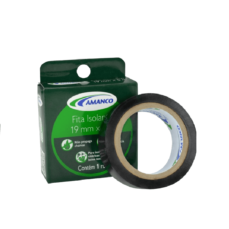 Fita Isolante 19mm x 20m Amanco 99105