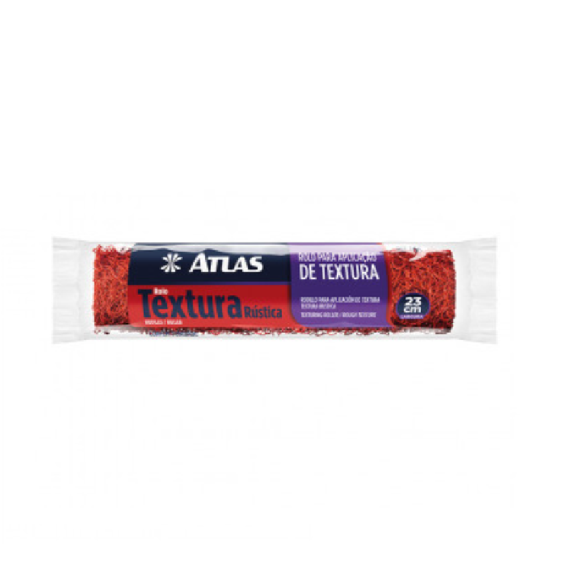 Rolo para Textura Rústica 1155/23 23cm Atlas