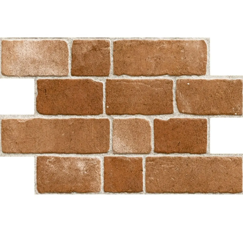 Revestimento de Parede Bricks Terra A 31x54cm Savane