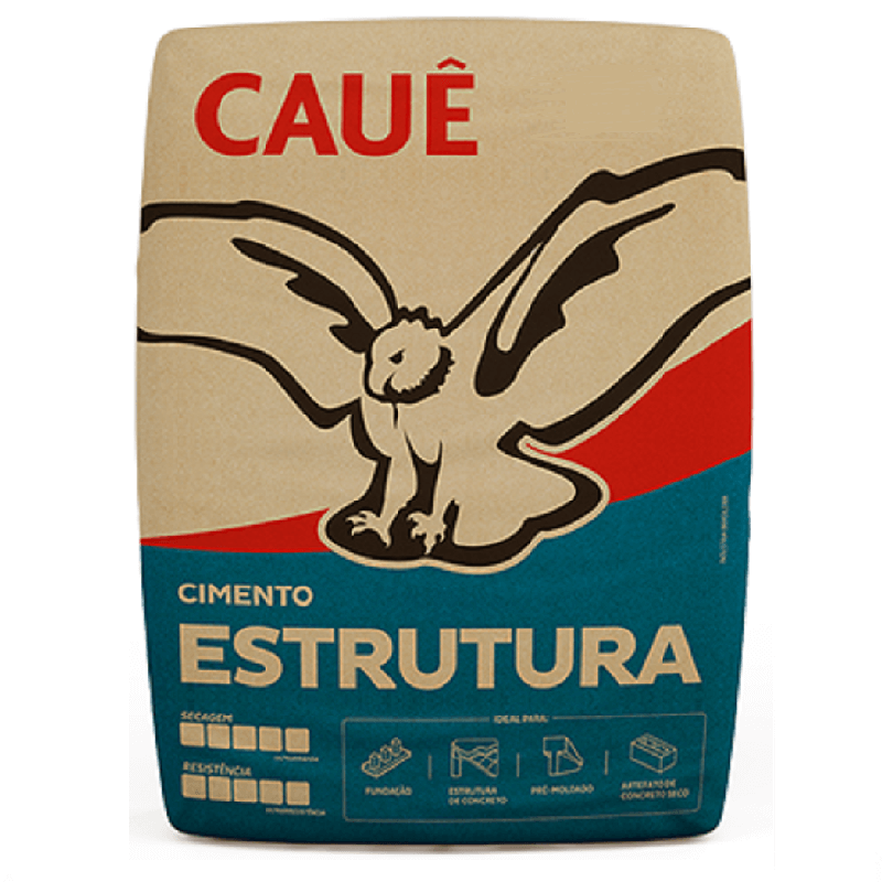 Cimento Caue Estrutura CPV Ari 50kg