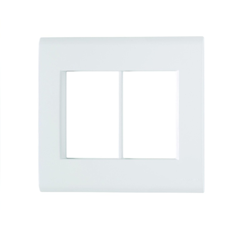 Placa 6 Postos 4x4 Tramontina Liz Branca